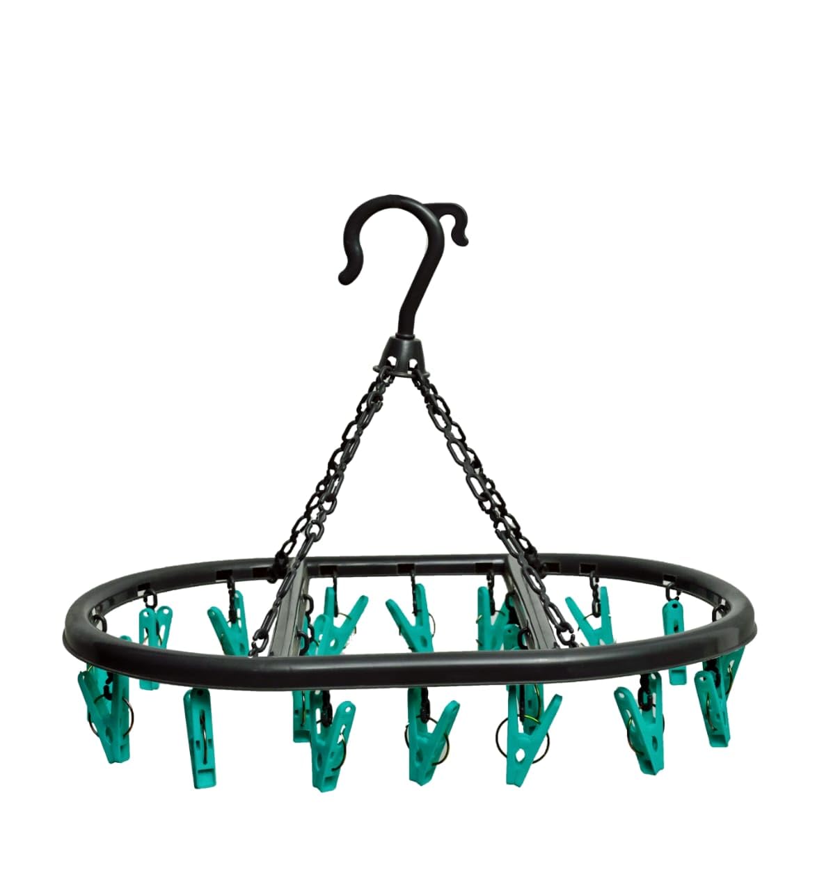 BozexPro 20 Pegs Oval Sock Dryer Pegs, Sock Dryer For Washing Line (1)