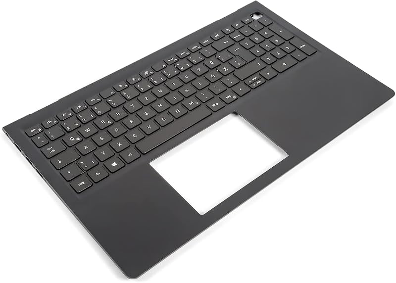 Dell Inspiron 15-3510 3520 3530 Palmrest Keyboard German Black 054WVM