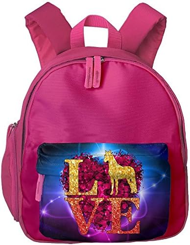 Farm Animal, Love Horses Unisex Lightweight Kids Trains Planes&amp;Trucks School Backpacks