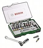 Image de Bosch 207017160 Screwdriving Set with Mini Ratchet (27 Pieces)