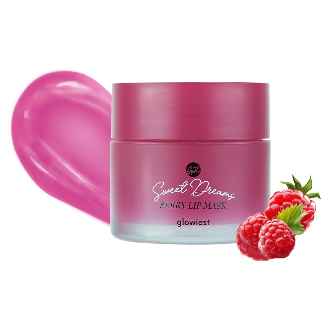 Sweet Dreams Lip Mask: Nourishing, Plumping and Hydrating Lip Balm | Ecofriendly Lip Sleeping Mask | Hyaluronic Acids + Vitamin C + Shea Butter + Antioxidants | Berry - 0.7 oz.