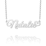 Q&Locket Name Necklace 316L Stainless Steel Initial