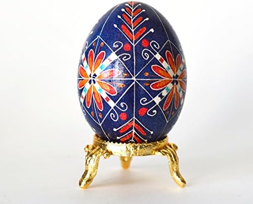 chicken egg Ornament Pysanka hand painted Ukrainian Easter egg