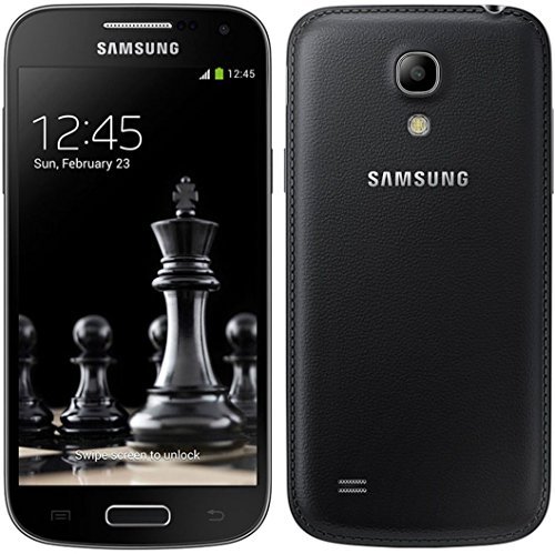 Samsung Galaxy S4 Mini GT-I9192 GSM Factory Unlocked Dual Sim - 8GB (Black Leather)