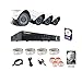 LaView IP 1080P HD Built-in PoE 4 Cameras 4 Channel NVR Security Camera System with 1TB and 4 of 2MP Bullet Cam Surveillance
