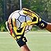 Renegade GK Talon Ignite Goalie Gloves with Pro-Tek Fingersaves | 4mm Hyper Grip & Duratek | Yellow, Black, Red Soccer Goalkeeper Gloves (Size 6, Youth, Kids, Neg. Cut, Level 2)