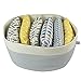 XXXL Jumbo Toys Pillows Throw Blankets Storage Solution Cotton Rope Basket Hamper with Build-in Handles