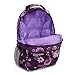 J World New York Cornelia Backpack, Purple Flower, One Size