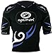 Optimum Men's Tribal Rugby Body Protection Shoulder Pads Large Black [Misc.]
