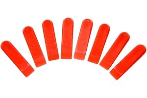 BlesConi 100Pcs Plastic Tile Spacers, PE Leveling Wedges for Wall & Floor Ceramic Tiling, 30mm x 7mm