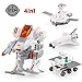 CIRO Toys Space Shuttle, 4-in-1 Solar Power Robot Kit