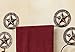 Stars & Studs Metal Western Towel Bar - Western Bathroom Decor