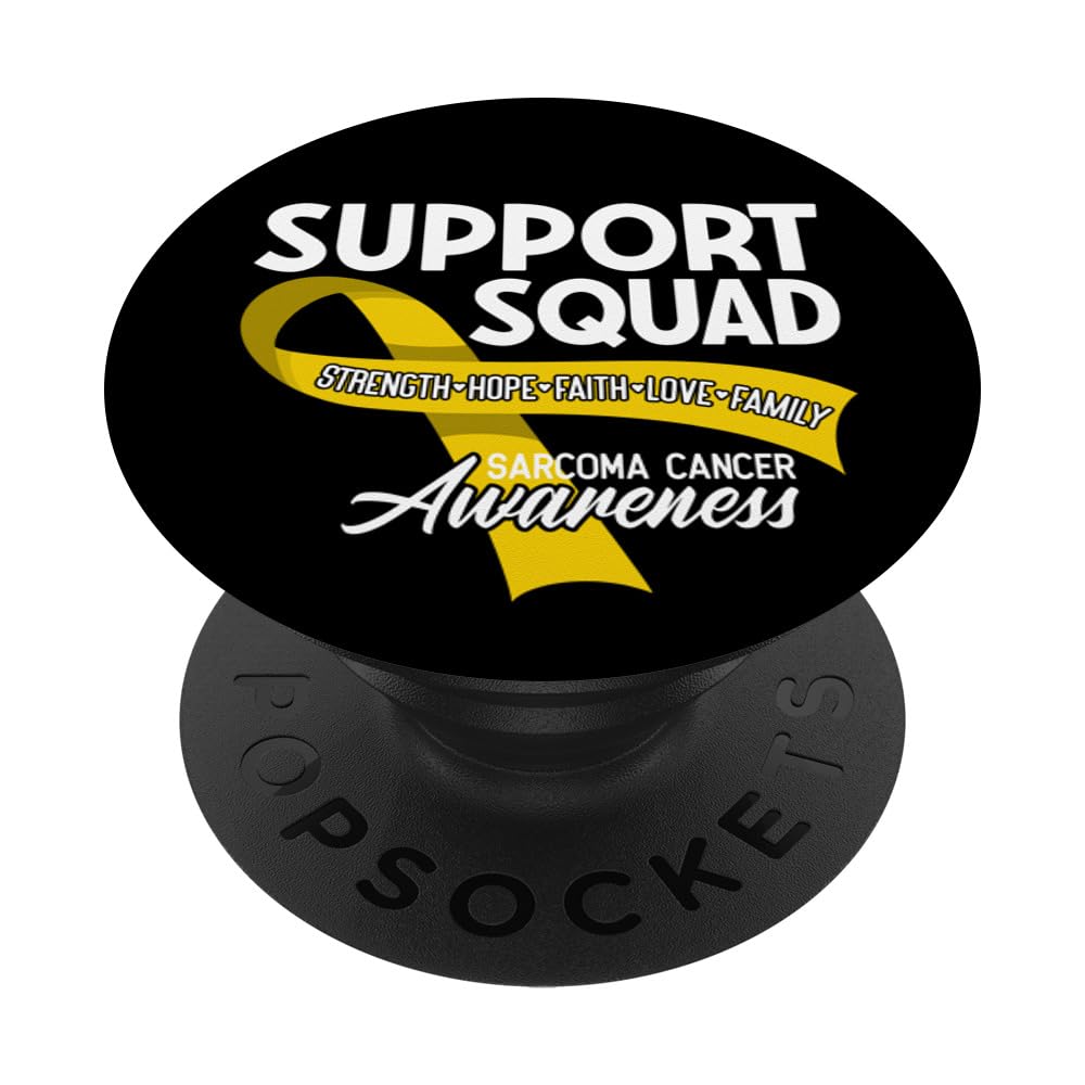 Support Awareness Squad I Sarcomata Sarcoma Cancer PopSockets Swappable PopGrip