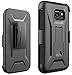 Galaxy S7 Active Case, Cimo [Armor Guard] Heavy Duty Shock Absorbing Dual Layer Protection Cover with Kickstand and Locking Belt Swivel Clip for Samsung Galaxy S7 Active (2016) - Black