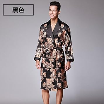 Batas de seda para hombre | Batas de trabajo, de casa, de baño...