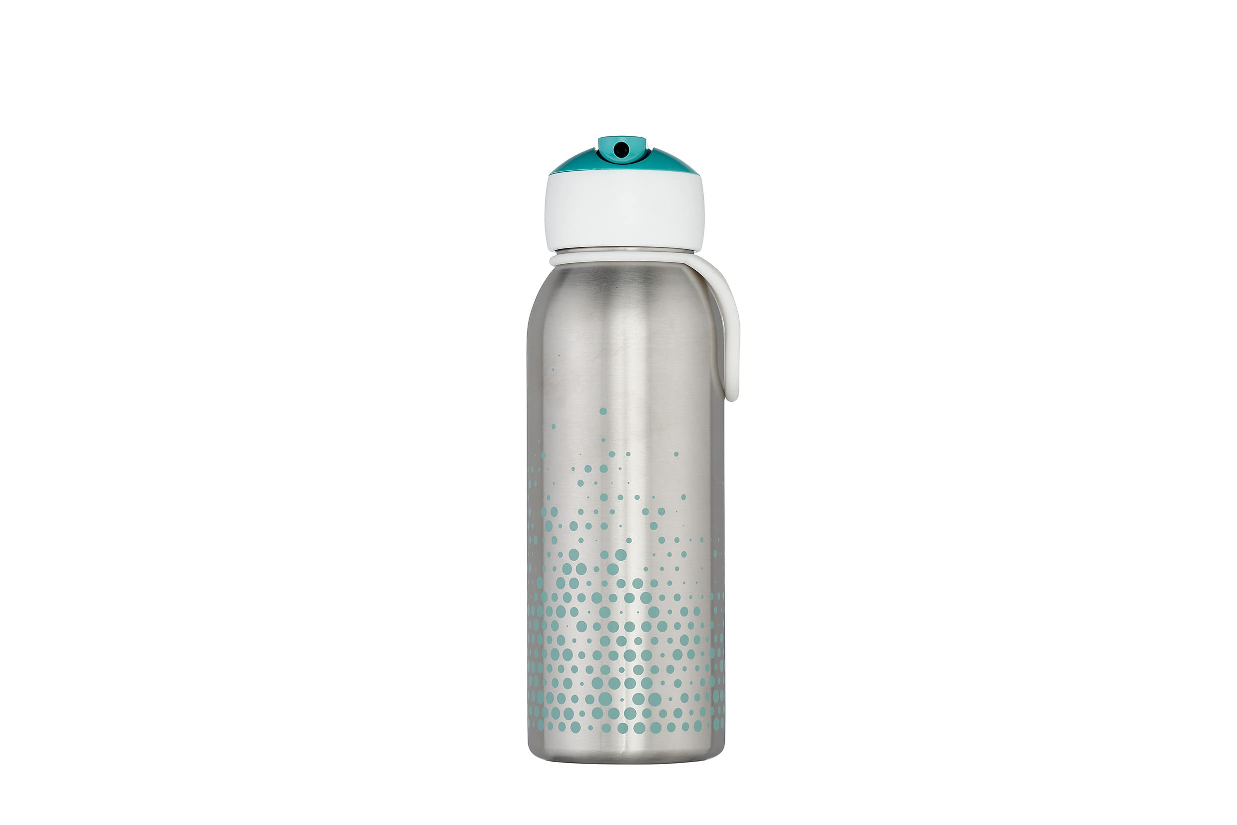 Mepal - Insulated Bottle Flip-up Campus - Insulated Drinking Bottles For Children - Stainless Steel Drinking Bottle - 9 Hours Hot & 12 Hours Cold - BPA-free - 350 ml - Turquoise