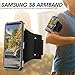 Galaxy S8 Armband, Pasonomi Samsung Galaxy S8 [Rugged Armor] Anti-Shock Protective Hard Shell Case With Sport Running Armband for Samsung Galaxy S8 2017 (Black)