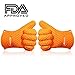 Kitchonics Heat Resistant Silicone BBQ Gloves, Orange