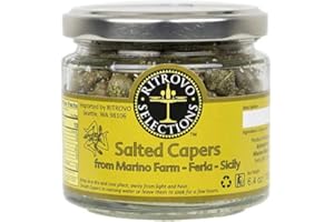 Ritrovo Selections Salted Capers from Marino Farm-Ferla-Sicily