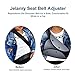 Seat Belt Adjuster, Jelanry Safety Car Belt Adjuster Seatbelt Positioner Soft Protective Belt Adjuster Easy Installation On All Vehicle Seat Belts Protection and Safety for Kids Grey