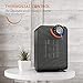 Space Heater, 1500W Energy Saving with Thermostat, Quiet for Personal Office Home Bedroom Under Desk Small Medium Room, Electric Ceramic Heater with ETL Safety Approved