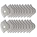 20 PCS PM2.5 Activated Carbon Filter Mouth Masks 5 Layer Protective Filter N99 Mask Filter Replacement