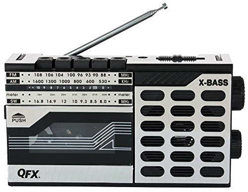 QFX-Boombox-AMFM-Cassette-Recorder