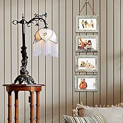SESEAT 4x6 Wall Hanging Picture Frames Collage with