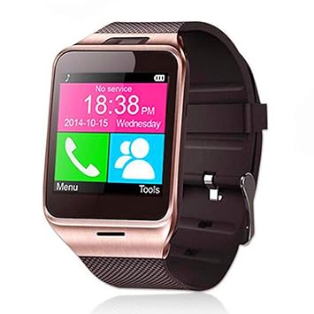 zl- RT Reloj Aplus GV18 con función de cámara NFC, Bluetooth ...