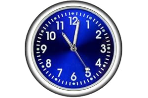 Nice and PracticalCar Clock Car Clock Luminous Mini Automobiles Internal Stick- On Digital Watch Mechanics Quartz Clocksautom