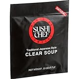 Sushi Chef Soup Mix - Clear - Traditional Japanese Stye - .33 Oz - Case Of 12