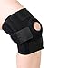 KingMoore Knee Brace Support- Adjustable Size, Black Color