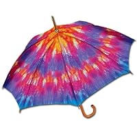 Tie Dye Stick Umbrella by LaSelva Designs