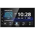 Kenwood DMX47S Mechless 6.8 inches Capacitive Screen Digital Multimedia Receiver with Apple CarPlay & Android Auto Functionality (Renewed)