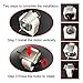 EUDAX 15set Rectangular DC Motor Mini Electric Motor 1.5-3V 24000RPM with 9.8