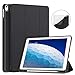 Soke for iPad Air 3 Case 2019 with Pencil Holder, Premium Smart Case, Strong Protection, Auto Sleep/Wake, Ultra Slim Soft TPU Back Cover for iPad Air 3rd Gen 2019/iPad Pro 10.5 2017(Black)
