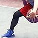 PISIQI Knee Compression Sleeves Basketball Volleyball Knee Pads Compression Leg Sleeve Football Adult Knee Brace Support Leg Sleeve Knee Protector Calf Support Snowboard Kneepad
