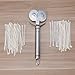 X-Chef Pastry and Ravioli Wheel Dual Headed Pasta Slicer Crimper for Kitchen Restaurant