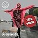 Ponchos Family Pack Rain Poncho - REUSABLE Rain Poncho for Kids Poncho Disposable Disney Poncho for Adults Disposable 8 Rain Poncho Family Pack Pancho