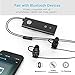 SMARTOMI MOTTO Active Noise-Cancelling Headphones Bluetooth 4.1 Wireless Earphones with Mic Stereo Headset Premium Bass Sound 7 Hours Sweatproof In-Ear Earbuds for iPhone Android Smartphones