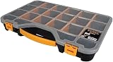PEREL OMR24 24 Inch Organizer Storage Box 18+2 Compartments Tool Hardware view 1