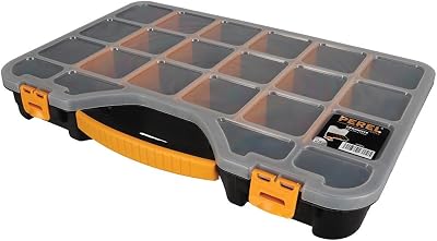 PEREL OMR24 24 Inch Organizer Storage Box 18+2 Compartments Tool Hardware