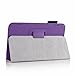 Kindle HD 7 Case - Exact Amazon Kindle Fire HD 7 4th Gen Case [PRO Series] - Premium PU Leather Folio Case for Amazon Kindle Fire HD 7 4th Generation (2014) Purple