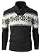 H2H Mens Casual Slim Fit Knitted Christmas Sweaters Holiday Party
