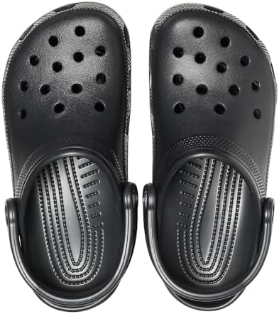 Classic Clog K Zuecos Unisex niños, Negro, 34/35 EU