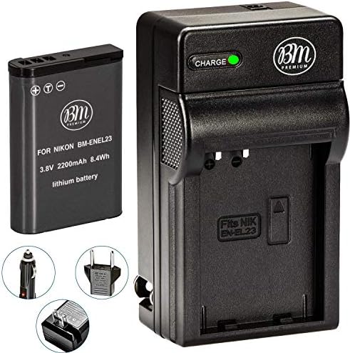 Bm Premium En El23 Battery And Charger For Nikon Coolpix 00 P900 P600 P610 S810c Digital Camera Buy Online At Best Price In Uae Amazon Ae