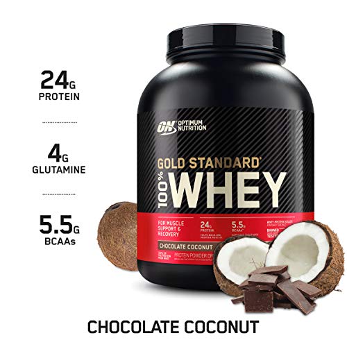 On Gold standard 100% whey chocolate Coconut 5lb (748972027068)