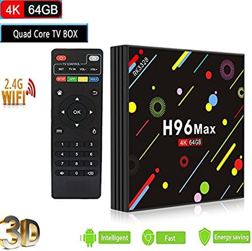 [4G 64G h96 max android tv box ] TV BOX H96 Max H2 RK3328 4K Android 7.1 Smart TV Box Support 2.4G/5G Dual Wifi/100M LAN/BT 4.0/3D /H265 Gift set top Box