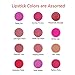 Kiss My Bachelorette Party Poster Game With Blindfold Mask and 3 DuraColor Long Lasting Mushroom Lipsticks | Fun Gag Idea, Novelty Gift For Hen and Bachelorette Parties, Nights Out, Bridal Showers