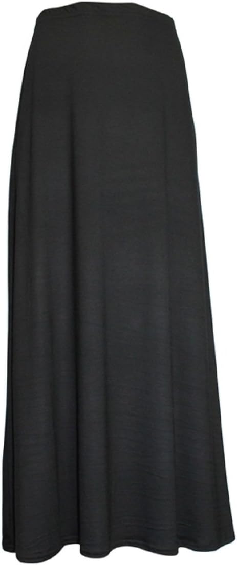Womens Ladies Long Maxi Skirts Modest Abaya Stretch Full Length Skirt